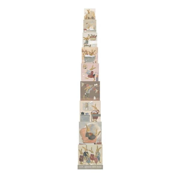 Egmont Toys Pyramid 123 Rabbit Family - (570037)