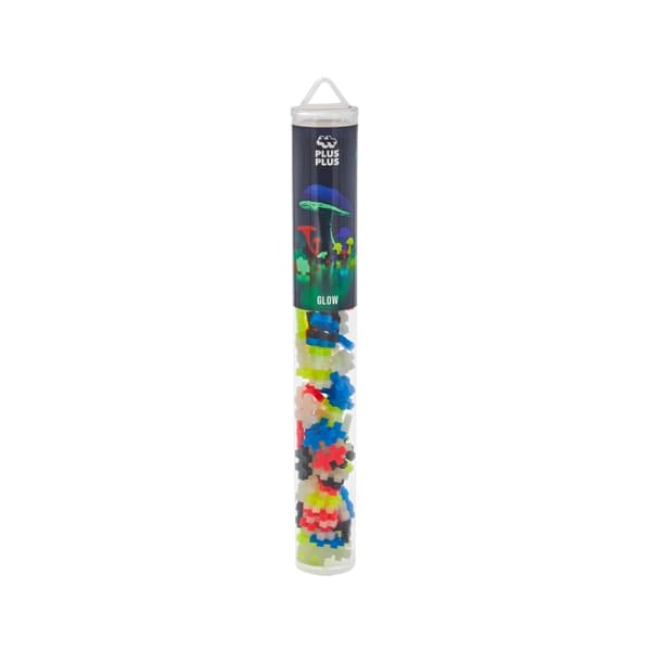 Plus Plus Glow mix / 100 stk Tube (4282)