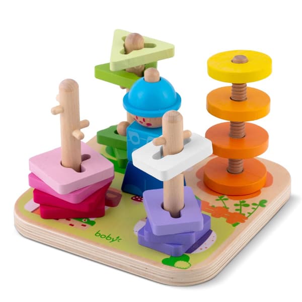 Trælegetøjssorterer - puslespil RK-866 Ricokids