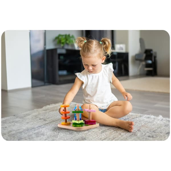 Trælegetøjssorterer - puslespil RK-866 Ricokids