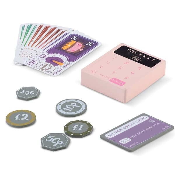 Puinen lelukassakone RK-868 Ricokids