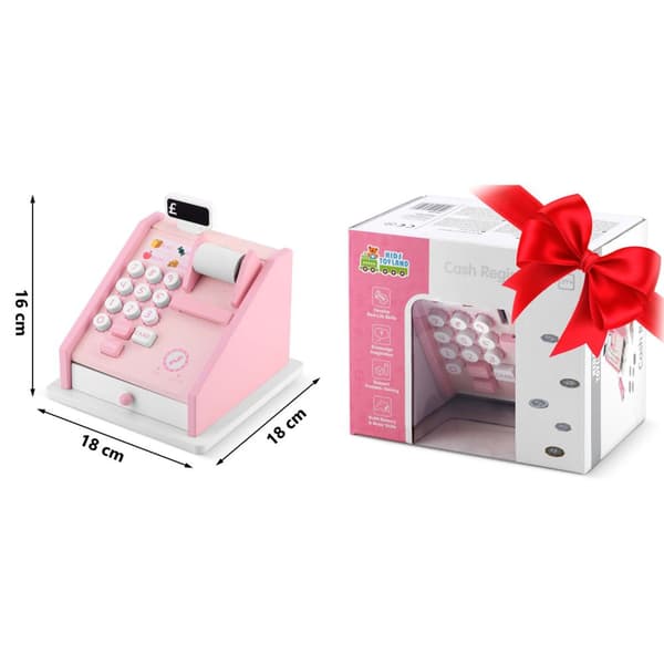 Puinen lelukassakone RK-868 Ricokids