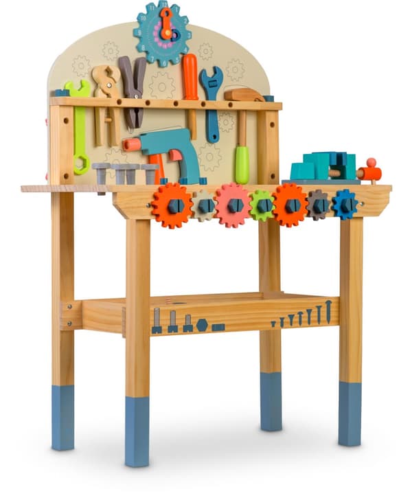 Verktygslåda i trä RK-876 Ricokids