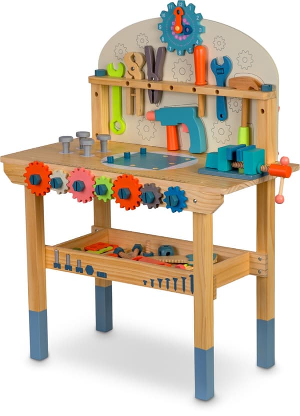 Verktygslåda i trä RK-876 Ricokids