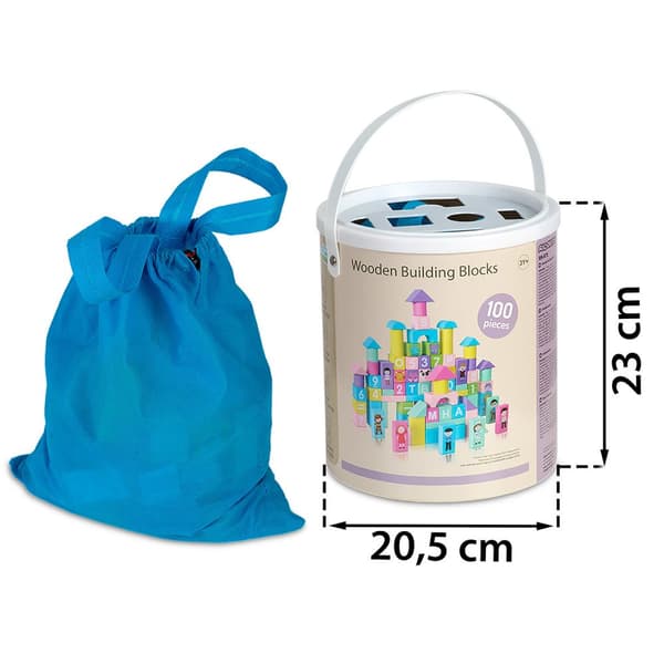 Utbildningsklossar av trä RK-871 Ricokids