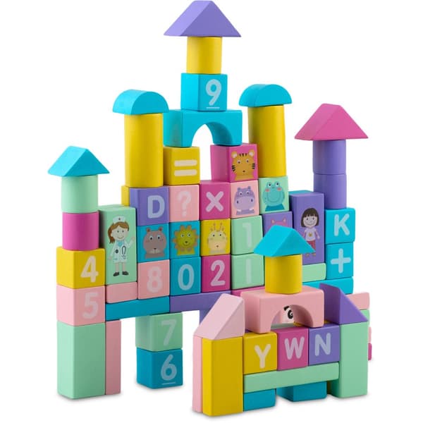 Utbildningsklossar av trä RK-871 Ricokids