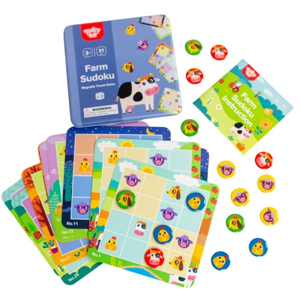 TOOKY TOY Sudoku spil til børneværelse version