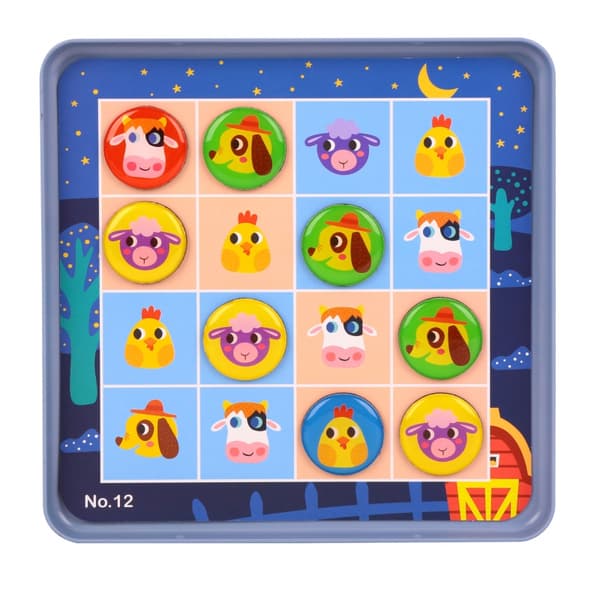 TOOKY TOY Sudoku spil til børneværelse version