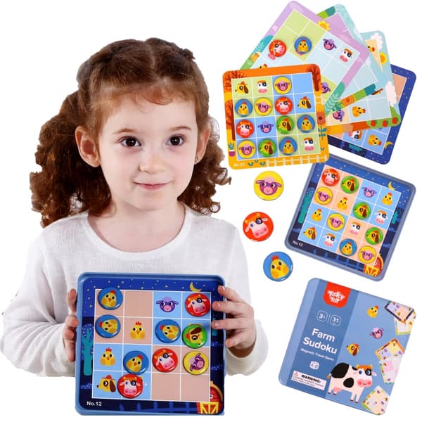 TOOKY TOY Sudoku Spel För Barngårdsversion