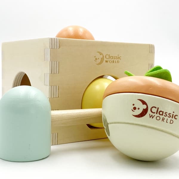CLASSIC WORLD Pastellitreenisetti lapsille laatikko 6-12 kuukaudelle