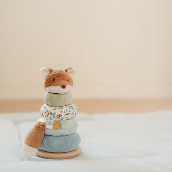 Little Dutch Fox Forest Friends Soft Stacking Pyramid