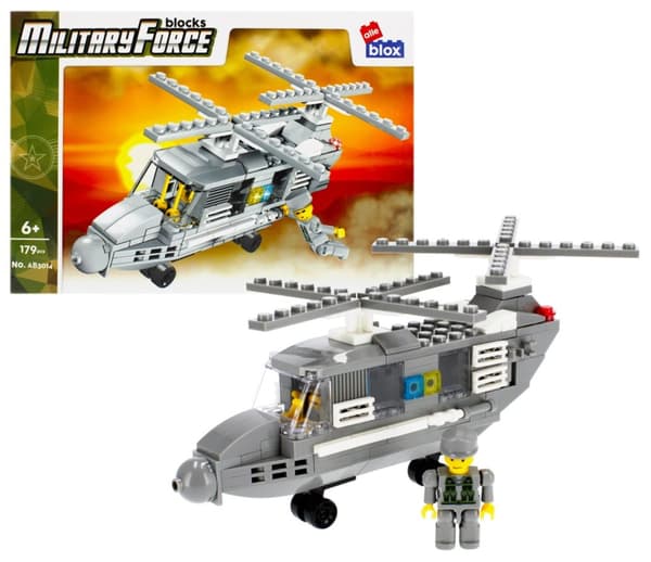 Military Blocks Helikopter 179 stycken Alleblox AB3014