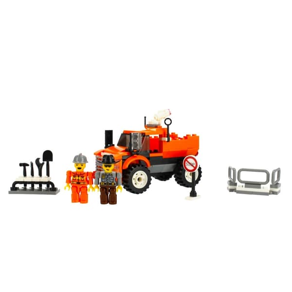 Rakennuspalikat Rakennusajoneuvo 171 kpl Alleblox AB4013