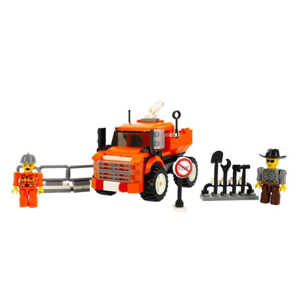 Rakennuspalikat Rakennusajoneuvo 171 kpl Alleblox AB4013