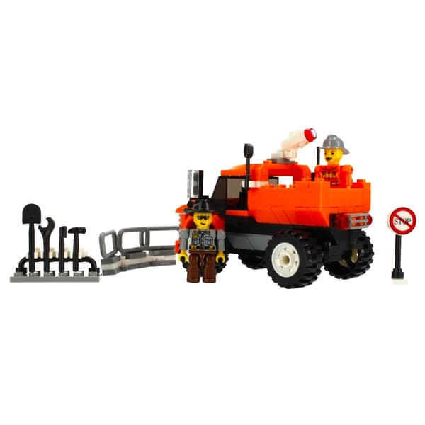 Rakennuspalikat Rakennusajoneuvo 171 kpl Alleblox AB4013