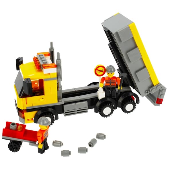 Byggeklodser Byggekøretøj Dumper 221 stk. Alleblox AB5006