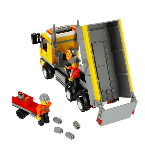 Byggeklodser Byggekøretøj Dumper 221 stk. Alleblox AB5006