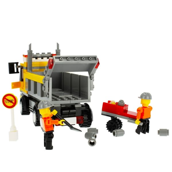 Byggeklodser Byggekøretøj Dumper 221 stk. Alleblox AB5006