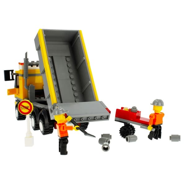 Byggeklodser Byggekøretøj Dumper 221 stk. Alleblox AB5006