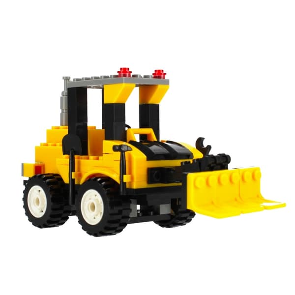 Byggeklodser Byggekøretøj Bulldozer 127 stykker Alleblox AB5008