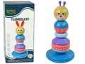 Miniatyrbild 1 av 3: Wooden Teddy Bear Educational Pyramid Balancing Tower