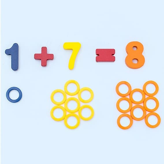 OBOSOE Montessori puulelu – värien, muotojen ja numeroiden sovittaminen kalastuspeliin