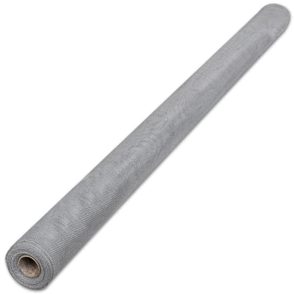 vidaXL Insektsnät aluminium 100x1000 cm silver