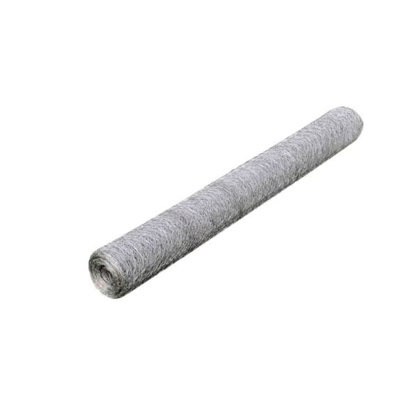 vidaXL hønsenet galvaniseret stål 25 x 0,75 m sølvfarvet