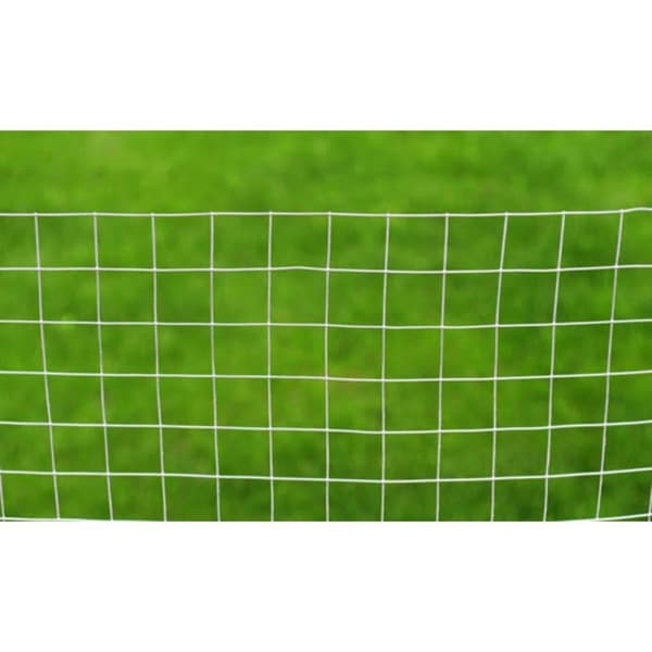 vidaXL Kanaverkko galvanoitu teräs 10x1 m hopea