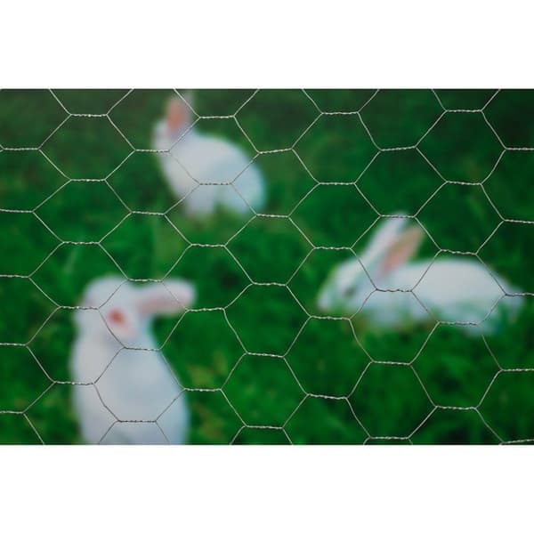 Nature Gjerdenetting sekskantet 1x10 m 25 mm galvanisert stål