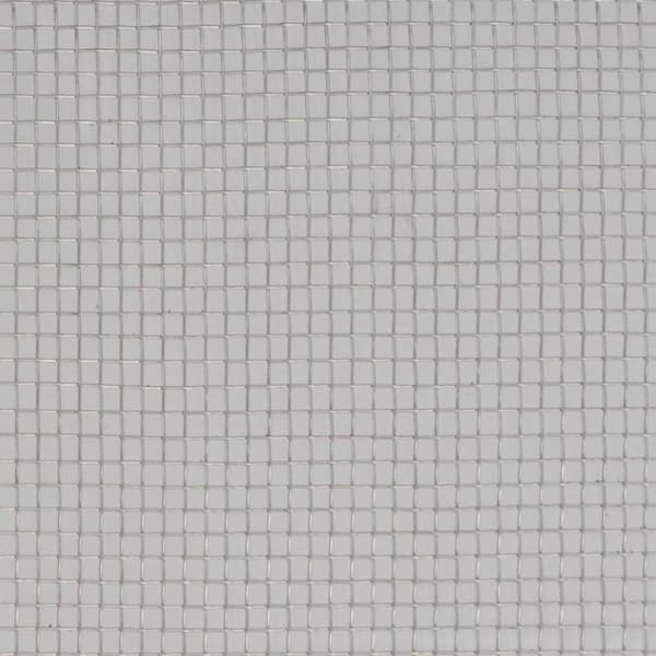 vidaXL Verkkosuoja ruostumaton teräs 100x1000 cm hopea