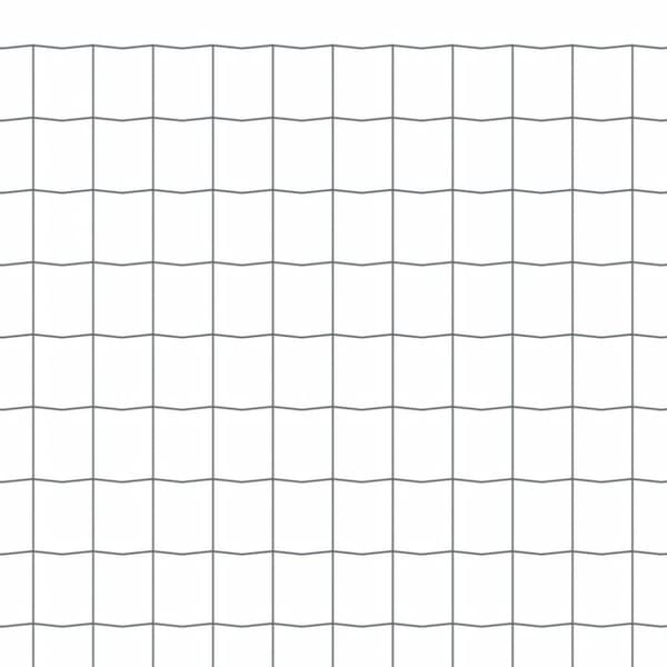 vidaXL eurohegn 10 x 1,2 m stål grå