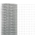 Miniatyrbild 3 av 4: vidaXL Hönsnät galvaniserat stål 25x0,5 m silver