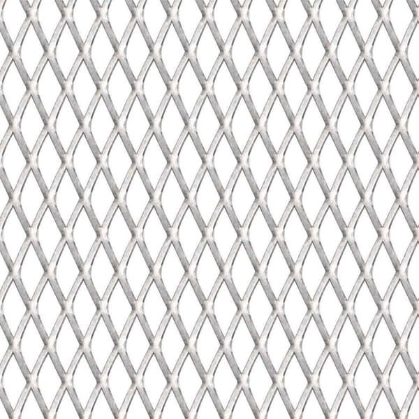 vidaXL trådnetspanel rustfrit stål 100 x 85 cm 45 x 20 x 4 mm
