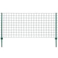 Miniatyrbilde 1 av 5: vidaXL Euro gjerde stål 20x1,2 m grønn