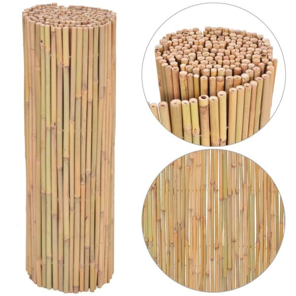 vidaXL Bambusgjerde 300x100 cm