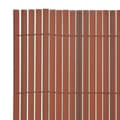 Miniatyrbild 3 av 5: vidaXL Dubbelsidigt insynsskydd PVC 150x300 cm brun