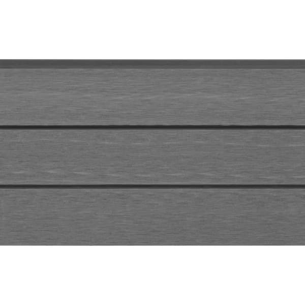 vidaXL Staketbrädor reserv 9 st WPC 170 cm grå