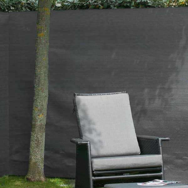 Nature Hagepanel PE 1,5x5m antrasitt