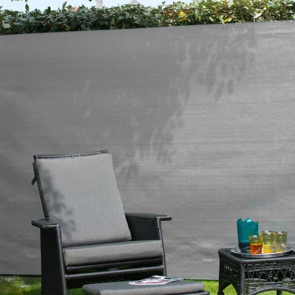 Nature Hagepanel PE 1,2x5m grå