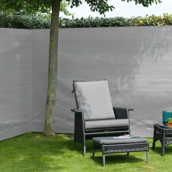 Nature Hagepanel PE 1,5x5m grå