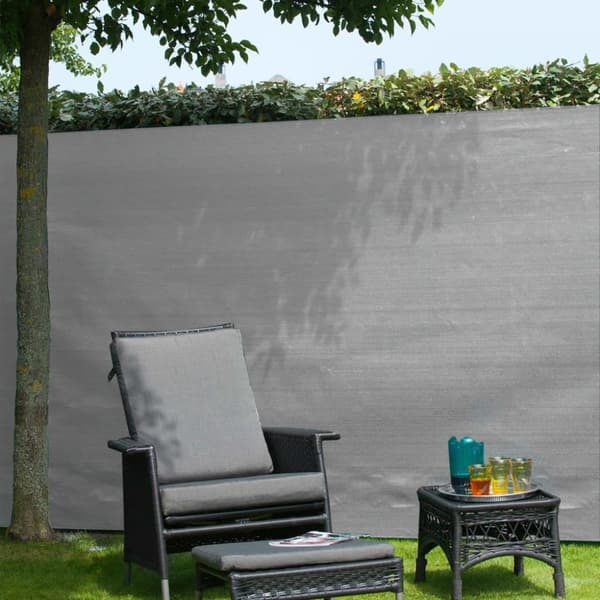 Nature Hagepanel PE 1x3m grå