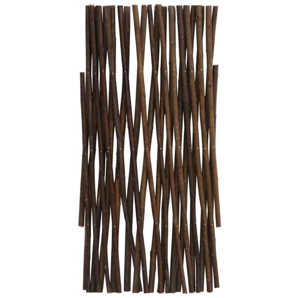 vidaXL pilehegn med espalier 5 stk. 180x30 cm