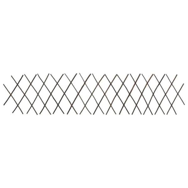 vidaXL pilehegn med espalier 5 stk. 180x30 cm