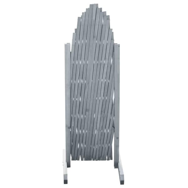 vidaXL Säleaita täysi kuusi 1,8x1 m harmaa