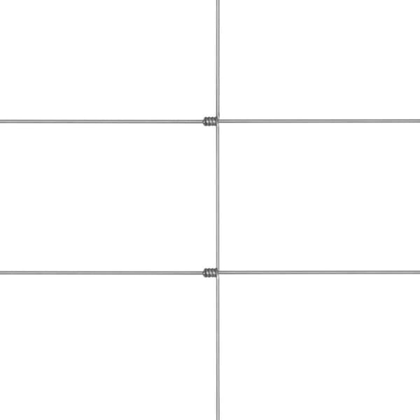 vidaXL Puutarha-aita galvanoitu teräs hopea 50x1,6 m