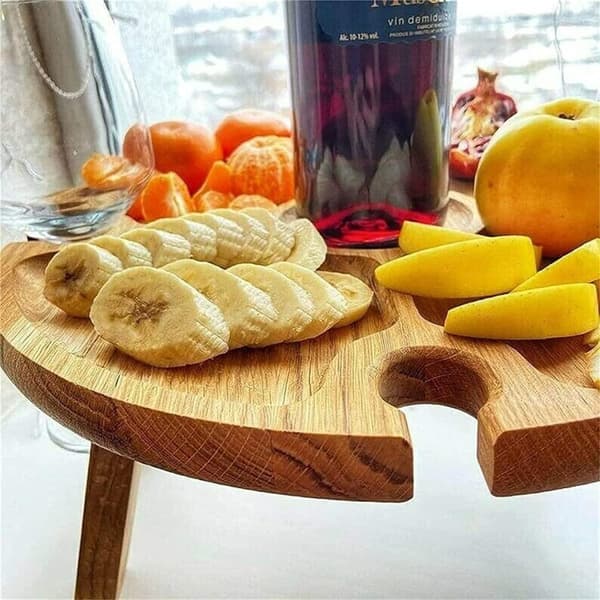 Sammenleggbart Vinbord for Piknik - Tre