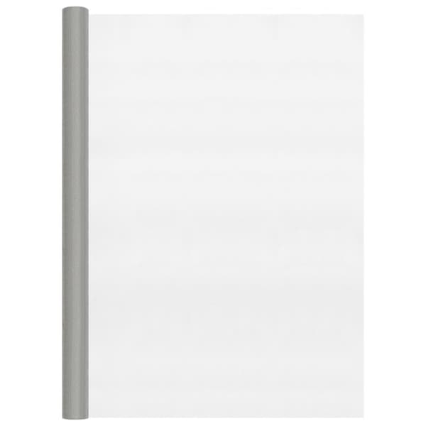vidaXL Insektsnät rostfritt stål 112x1000 cm silver