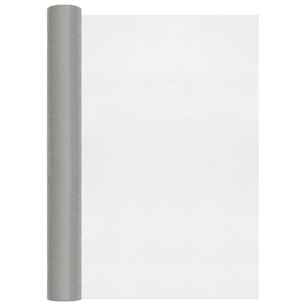 vidaXL Insektsnät rostfritt stål 60x500 cm silver