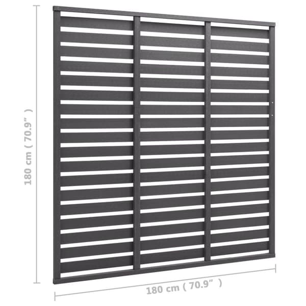 vidaXL Aitapaneeli WPC 180x180 cm harmaa